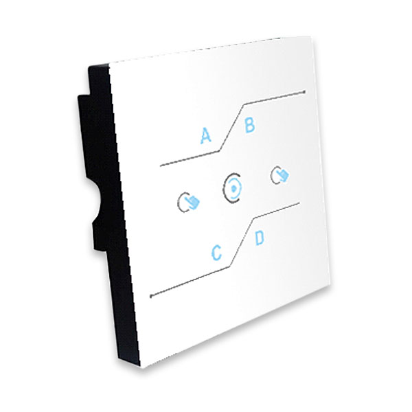 DL104 DALI Touch Scene Panel, LED/DALI Dimming Controller DL104 DALI Touch Scene Panel, LED/DALI Dimming Controller